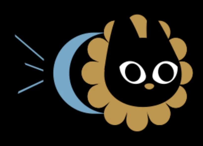 Maskot kucing-ikan