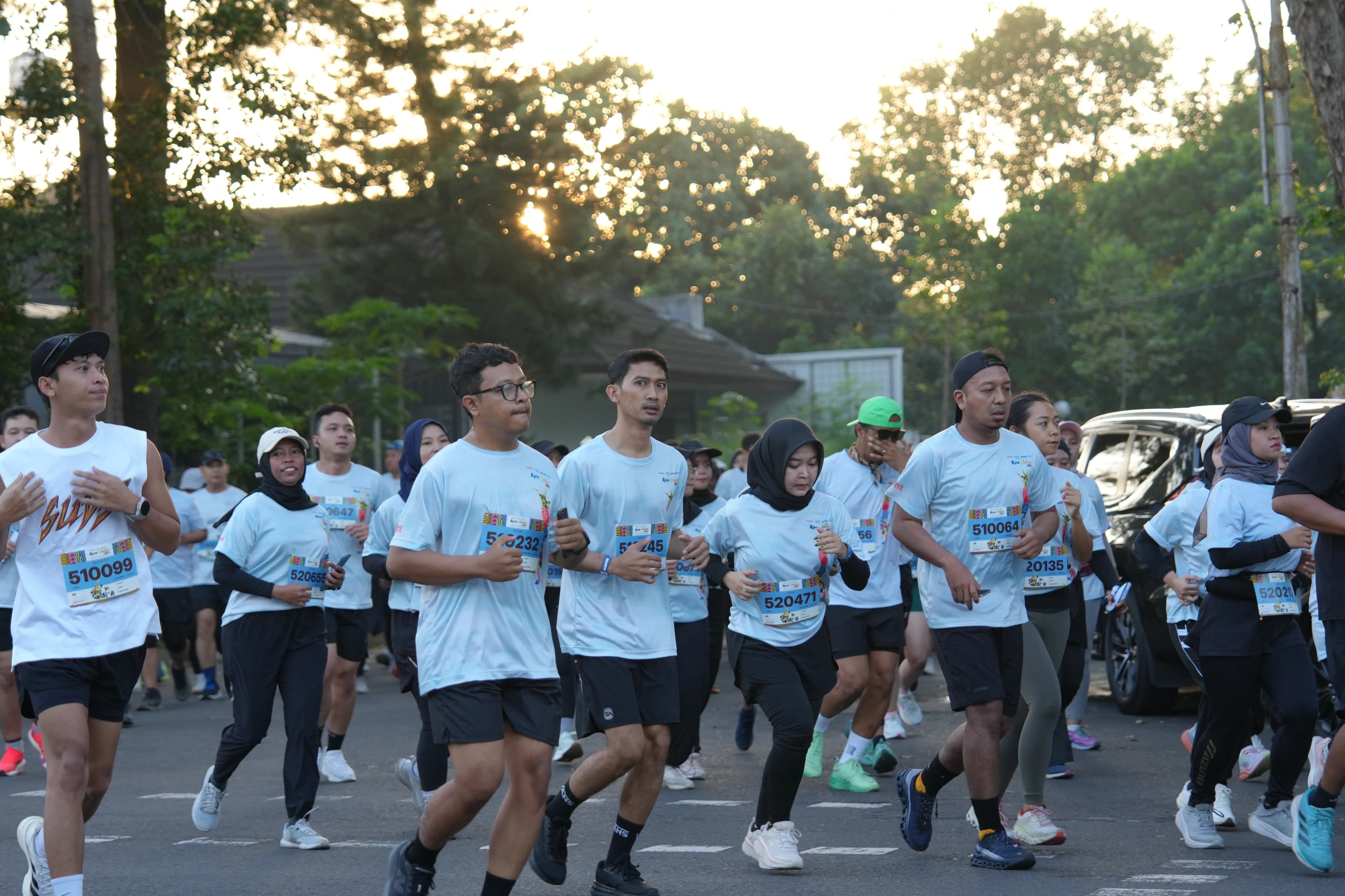 Pelari Run'nShine tahun lalu
